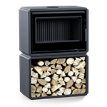 ПЕЧЬ-КАМИН АСТОВ ЛЕГГО ПК 7454 нижним дровником