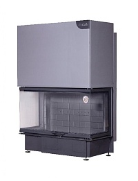 ДЕЛЬТА 1200 B три стекла принтинг черный шамот