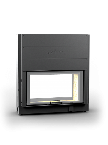 Каминная топка АСТОВ ПТ 10057 - ПОДОВАЯ ТУННЕЛЬНАЯ ТОПКА
