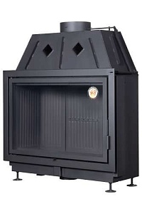 Альфа 1000 B подовая черный шамот