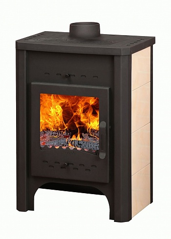 Печь-камин БАВАРИЯ с плитой