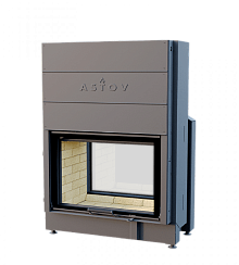 Каминная топка АСТОВ ПТ 8057 - ПОДОВАЯ ТУННЕЛЬНАЯ ТОПКА