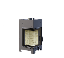 П2С 440 - ТОПКА ПОДОВАЯ 2 СТЕКЛА (Г-образная) И БОКОВЫМ ОТКРЫВАНИЕМ ДВЕРЦЫ