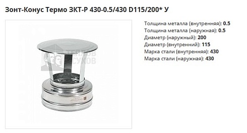 Конус Термо