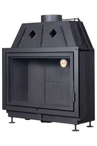 Альфа 1000 B подовая черный шамот