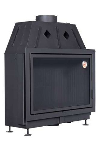 Альфа 1000 B подовая черный шамот